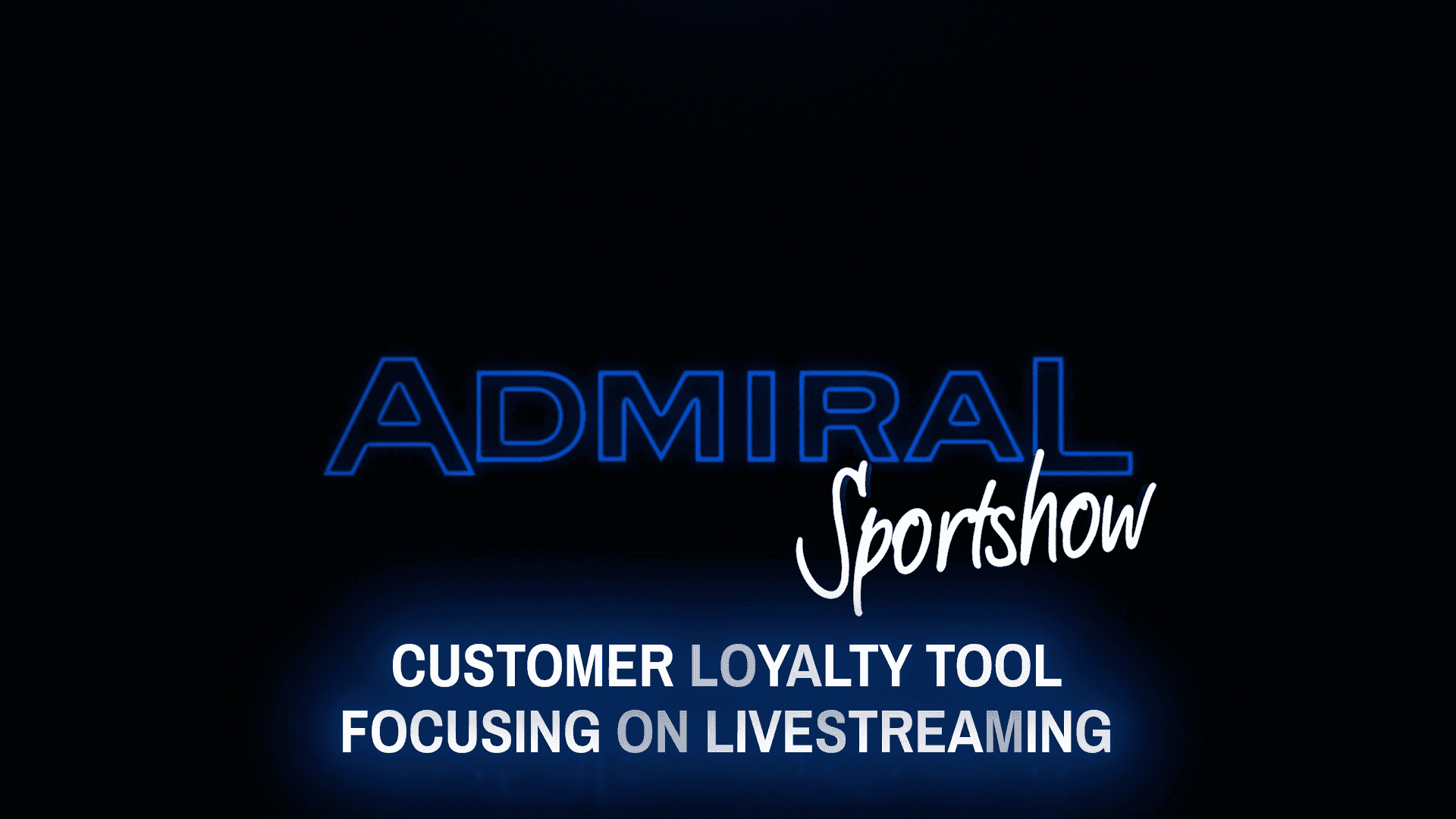 ADMIRAL Sportshow - weekly Live Studio Production